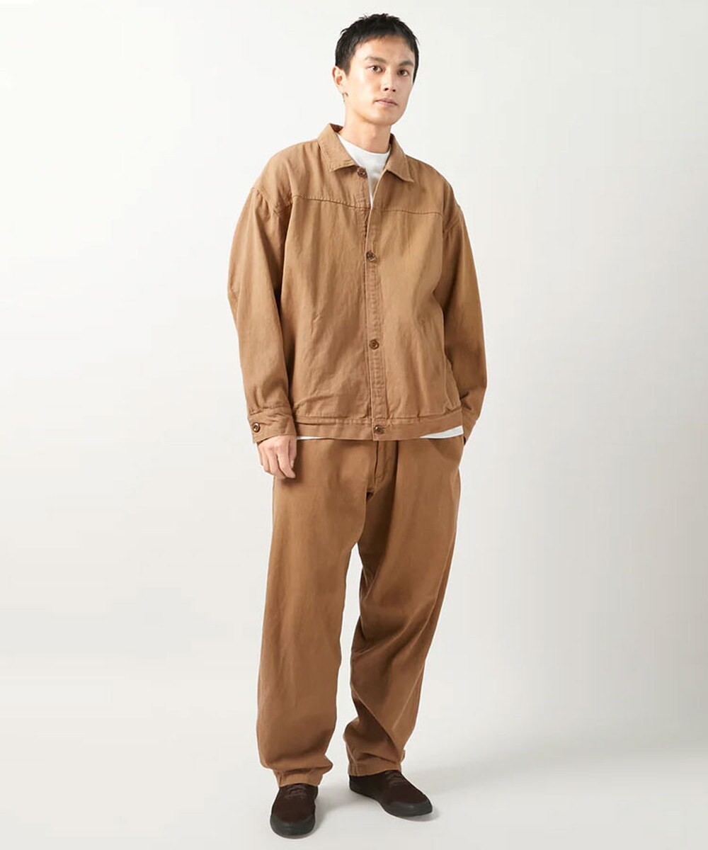 alvana】NATURAL TWILL SHORT JACKET [ALV-90112]
