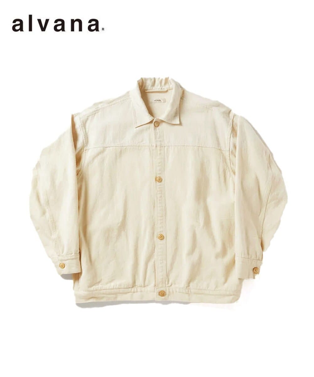 スタイライズ（STYLISE）/【alvana】NATURAL TWILL SHORT JACKET [ALV−90112] alvana】NATURAL TWILL SHORT JACKET [ALV-90112] | スタイライズ