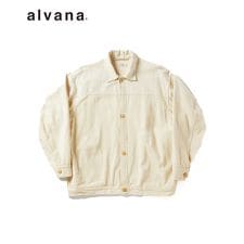 【alvana】NATURAL TWILL SHORT JACKET [ALV-90112]