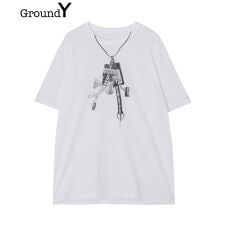 【Ground Y】COTTON JERSEY TROMPE-L'OEIL PASSCASE T