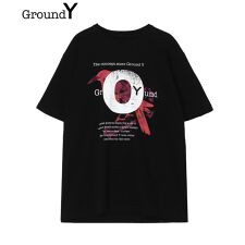 【Ground Y】COTTON JERSEY CROW T-SHIRT