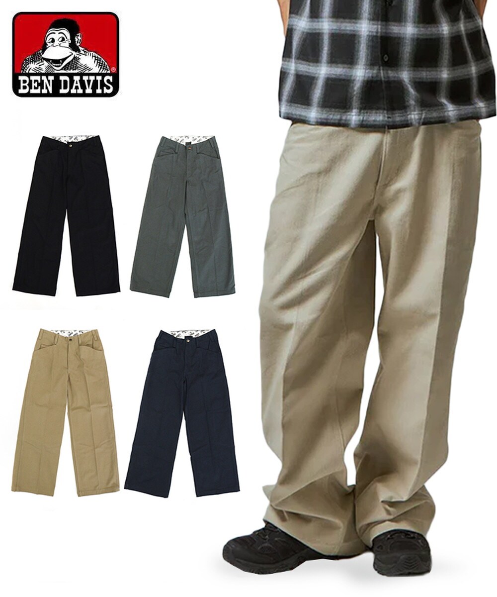 BEN DAVIS】EXTRA WIDE PANTS [23180009] | ベンデイビス(BEN DAVIS