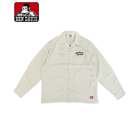 BEN DAVIS(x fCrX)2025'SS COLLECTIONuFOUR ACES O/S SHIRTvG̗ǂZ[X(Đ@)ngpAI[vJ[VcBNVbN`[t̃SOtBbNIBiԍ25380051[^:ben502sh380051]