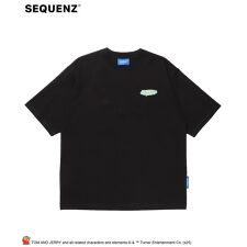 【SEQUENZ】TJ BAR SOAP EMB S/S TEE / 2カラー
