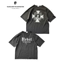 【TALKING ABOUT THE ABSTRACTION】CROSS NECKLACE TEE