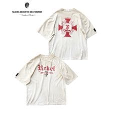 【TALKING ABOUT THE ABSTRACTION】CROSS NECKLACE TEE