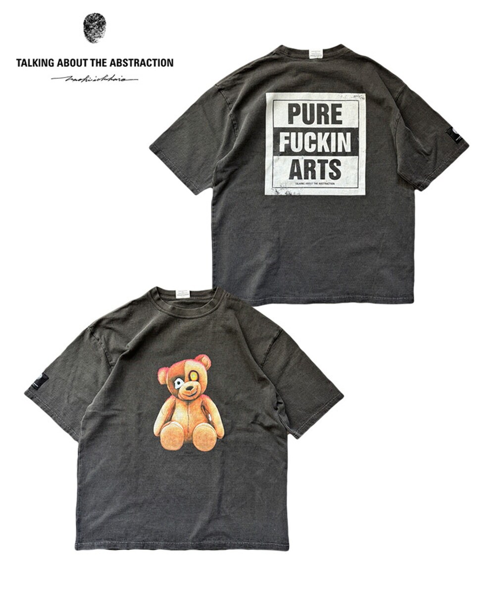 [}C]yTALKING ABOUT THE ABSTRACTIONzCRAZY BEAR TEE/X^CCYiSTYLISEj ubN