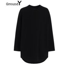 【Ground Y】COTTON JERSEY HEM ROUND JUMBO T-SHIRT