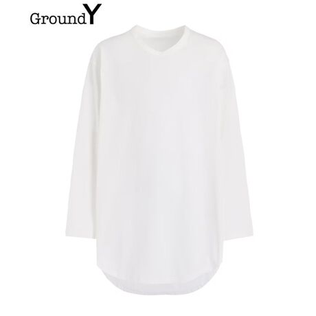 Ground Y / OEh C 2025'AW COLLECTION uCOTTON JERSEY HEM ROUND JUMBO T-SHIRT LONG SLEEVESvEhŎdĂVvȔW{Jbg\[B̏䂪߂ɎĂAAoXȃVGbg͓IȃfUCłBߍׂ₩ȐDڂƃnƃRVIȒԃRbgVgpĂ܂B㎿ŏ_炩ARȃh[vy݂܂BiԍGA-T06-040-1-03[^:gdy507lt06040wh]