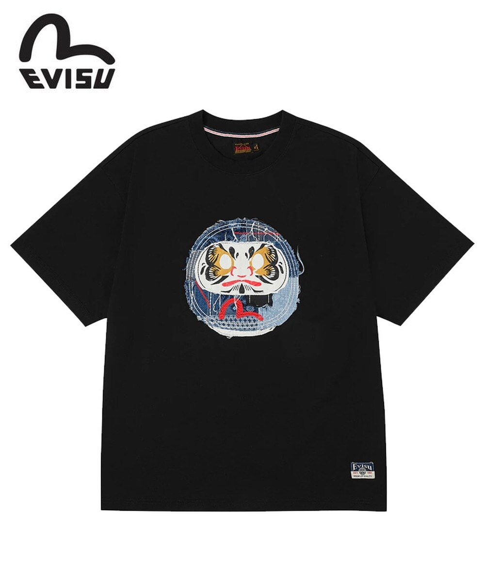 スタイライズ（STYLISE）/【EVISU】HT SASHIKO DARUMA APPLIQUE S/S TEE [2EAHTM5 EVISU】HT SASHIKO DARUMA APPLIQUE S/S TEE [2EAHTM5 | スタイライズ