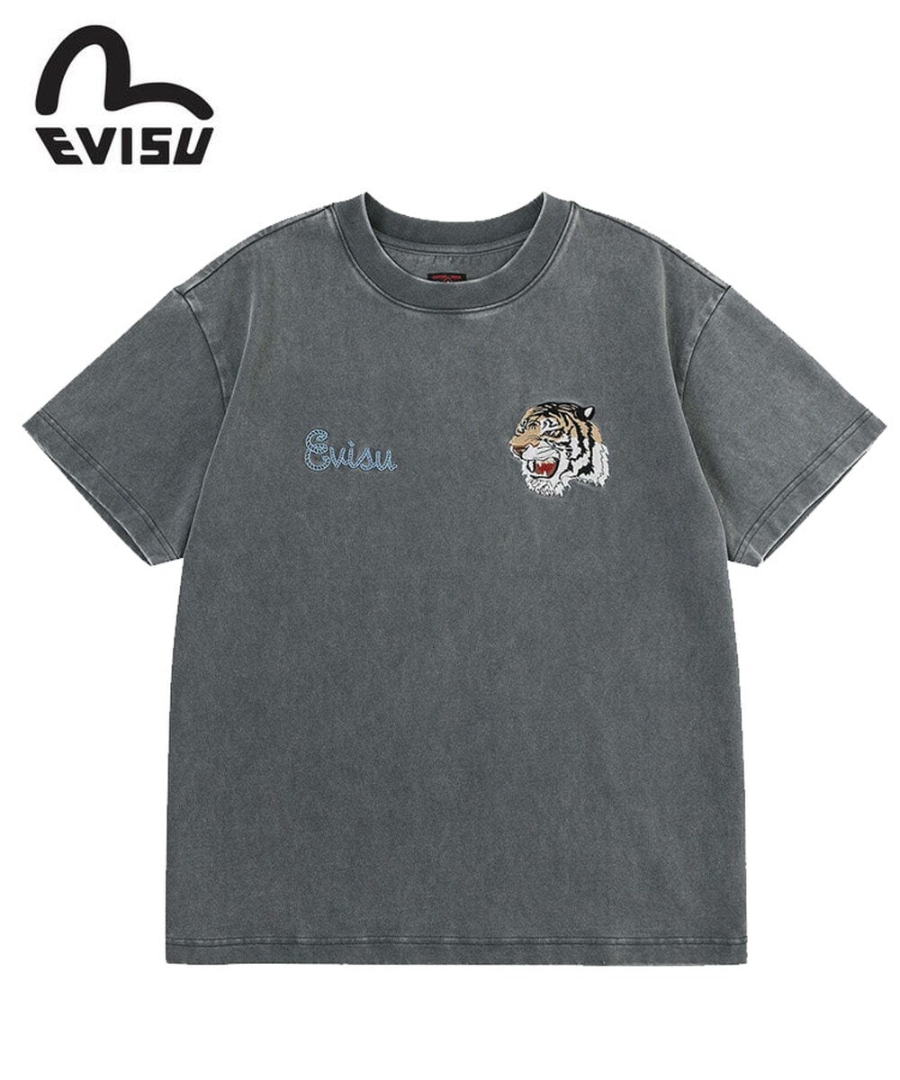 EVISU】HT SASHIKO DARUMA APPLIQUE S/S TEE | エヴィス(EVISU