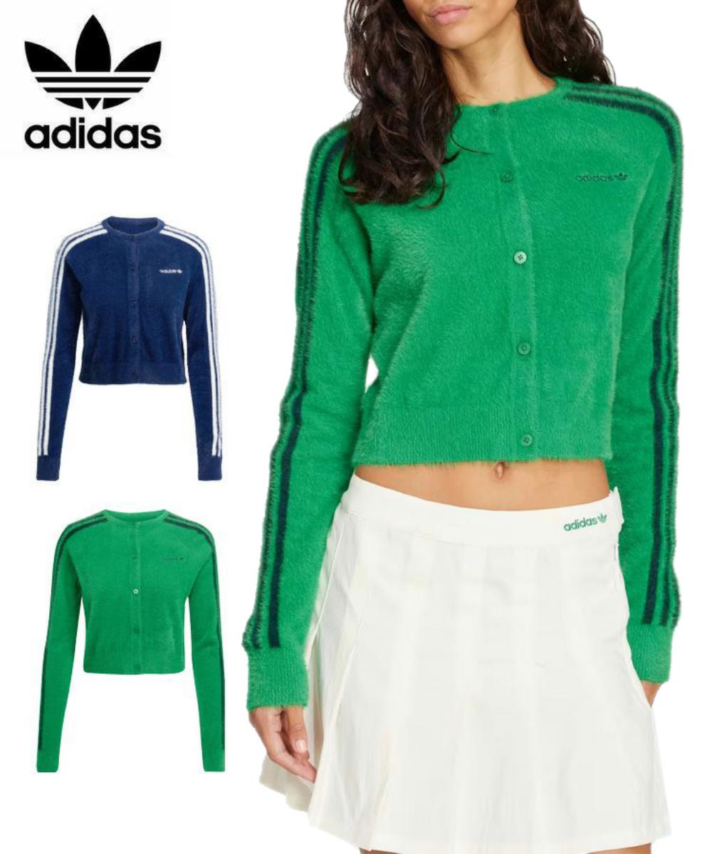 adidas】adidas ORIGINALS FLUFFY CARDIGAN | アディダス(adidas