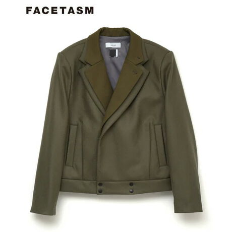 [^:fct509jkm07kh]J[J[Lf[SHELL]E[100%[LINING]|GXe100%TCY(cm)[4(M)]60Ag59A47A66fMen's Model:175cm psize:4Women's Model:168cm psize:4iFACETASM(t@Zb^Y) 2025'AW COLLECTIONuDOUBLE LAYERED WORSTED JACKETvōE[fނgpWPbgB傫߂̃C[J[IB̃hbg{^gpȂǁAGbW̌fBeB[ƁAǎȑfނ̃oX|CgłBӁuEU₨g̃j^[ɂAfډ摜Ǝۂ̏i̐F኱قȂꍇ܂B炩߂BiԍJOO-JK-M07