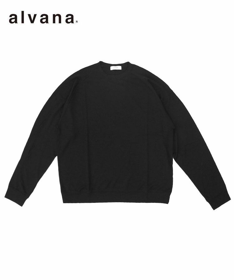 トップス alvana MERINO WOOL L/S SWEAT TEE SHIRTS alvana / アルヴァナ】MERINO WOOL L/S SWEAT TEE SHIRTS | スタイ