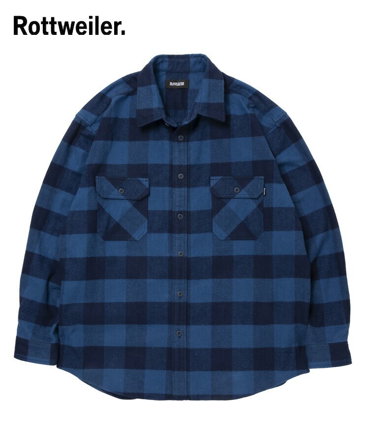 QUILTING CHECK SHIRT / オレンジ [BR25AW-S2003] | スタイライズ