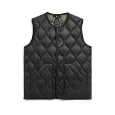 タイオン(TAION)の【TAION】ミリタリー クルーネック ダウンベスト-ソフトシェル [TAION-004ALSBML