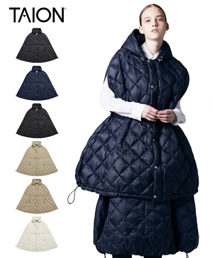 TAION】シティ ダウンケープ 6カラー [TAION-CPCI] | タイオン(TAION