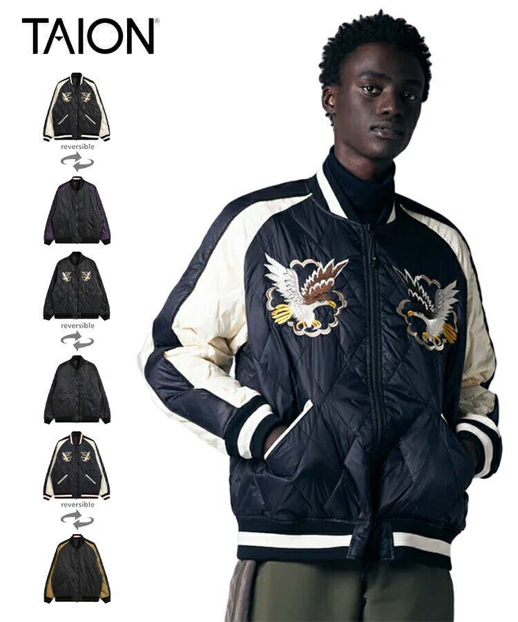 WEB限定】【TAION/タイオン】リバーシブルチャイナボタンインナー