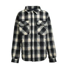 QUILTING CHECK SHIRT / ブラック [BR25AW-S2003]