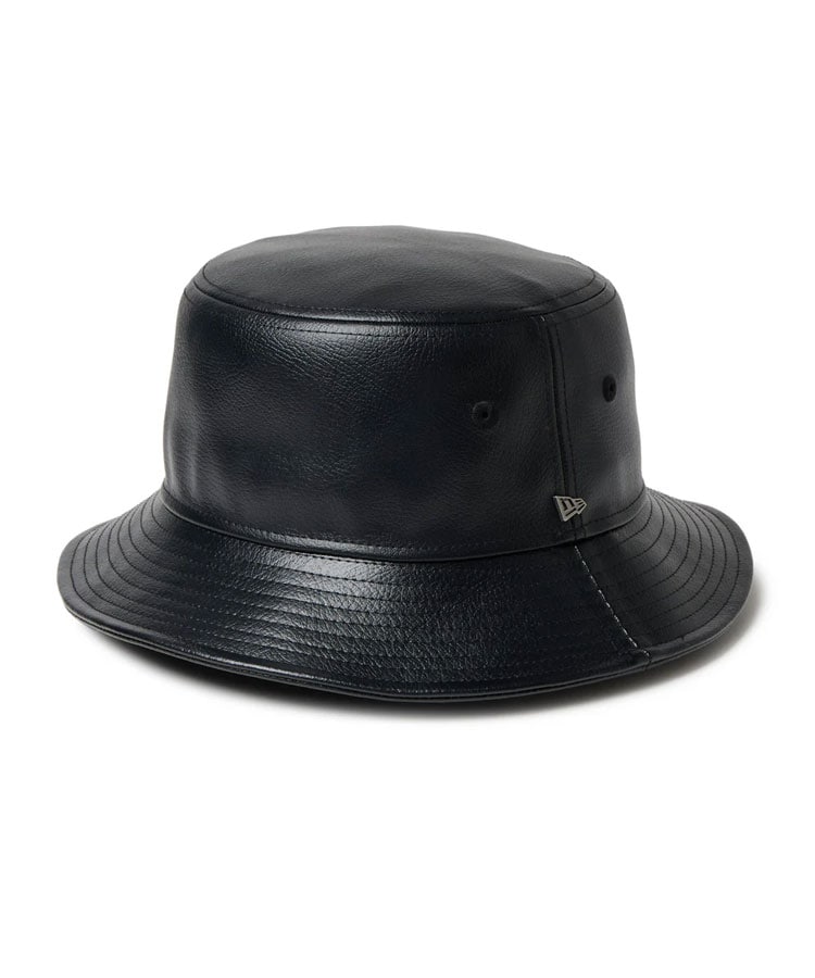 [�}���C]BUCKET-01 SYNTHETIC LEATHER BLK [SSL]/�j���[�G���iNEW ERA�j �u���b�N