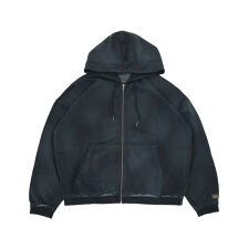 GUESS Originals Boxy Zip-Up Hoodie / ブラック [M5BQ41K