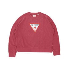 GUESS JEANS Cn Os Iconic Triangle Sweat / 2カラー [W5