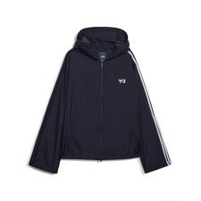 Y-3 NYLON WIRED 3 STRIPES TRACK TOP / ブラック [KF1085