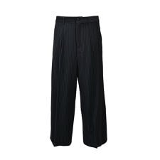 TUCK WIDE SLACKS / ネイビーストライプ [BR26SS-P1008]