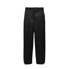 TUCK WIDE SLACKS / ブラック [BR26SS-P1008]