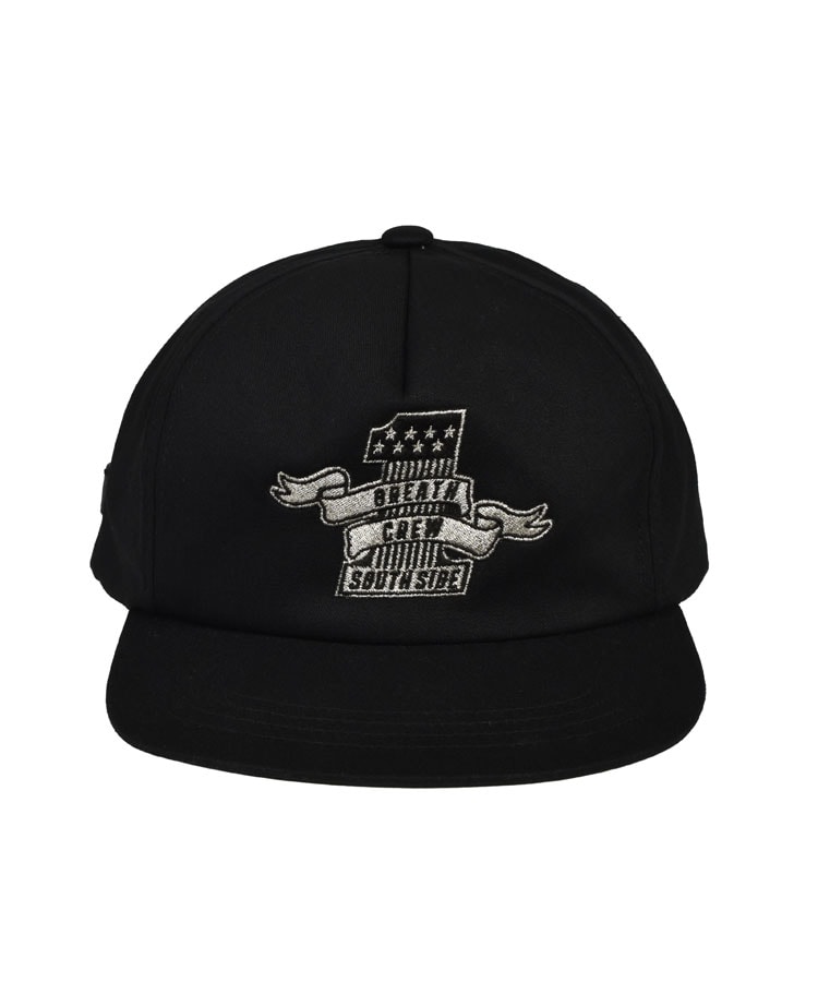 [�}���C]GLITTER ONE 5 PANEL CAP / �u���b�N [BR26SS-AC8014]/�X�^�C���C�Y�iSTYLISE�j �u���b�N