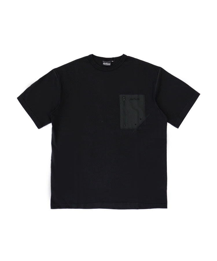 [�}���C]ROUND BODY CAMP POCKET TEE (���E���h�{�f�B�[ �L�����v�|�P�b�g�e�B�[) /�X�^�C���C�Y�iSTYLISE�j �u���b�N