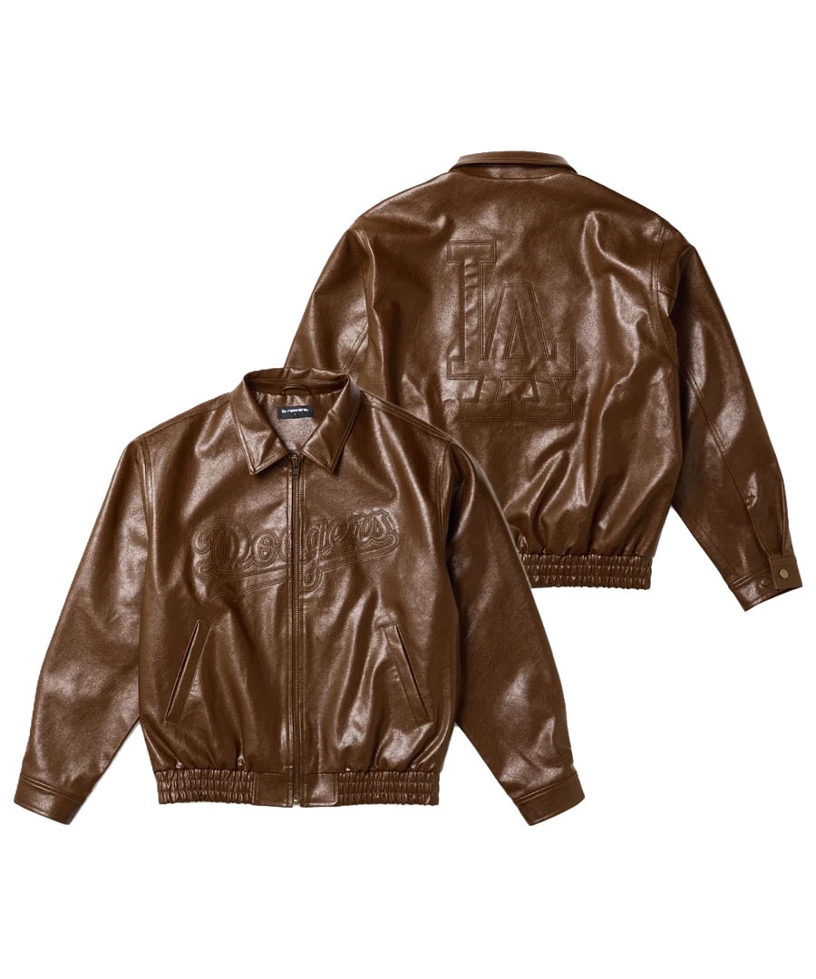 バーバリー　レザージャケット　ノバチェック　ライナー　2WAY　茶　S　Y2K シンセティックレザー ジャケット / 2カラー | ニューエラ(NEW ERA