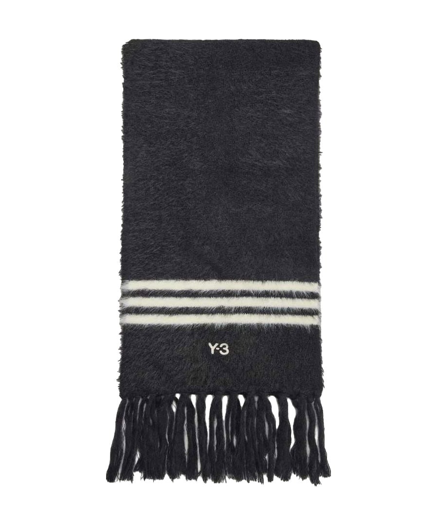 Y-3 STRIPES SCARF / ブラック×ホワイト [KS8164] | Y-3 | マルイ