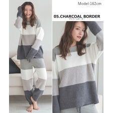 ドノバン(DONOBAN)の【Donoban】もこもこルームウェア ロングパンツSET【めざましテレビ イマドキでご紹介】