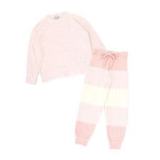 ドノバン(DONOBAN)の【Donoban】もこもこルームウェア ロングパンツSET【めざましテレビ イマドキでご紹介】