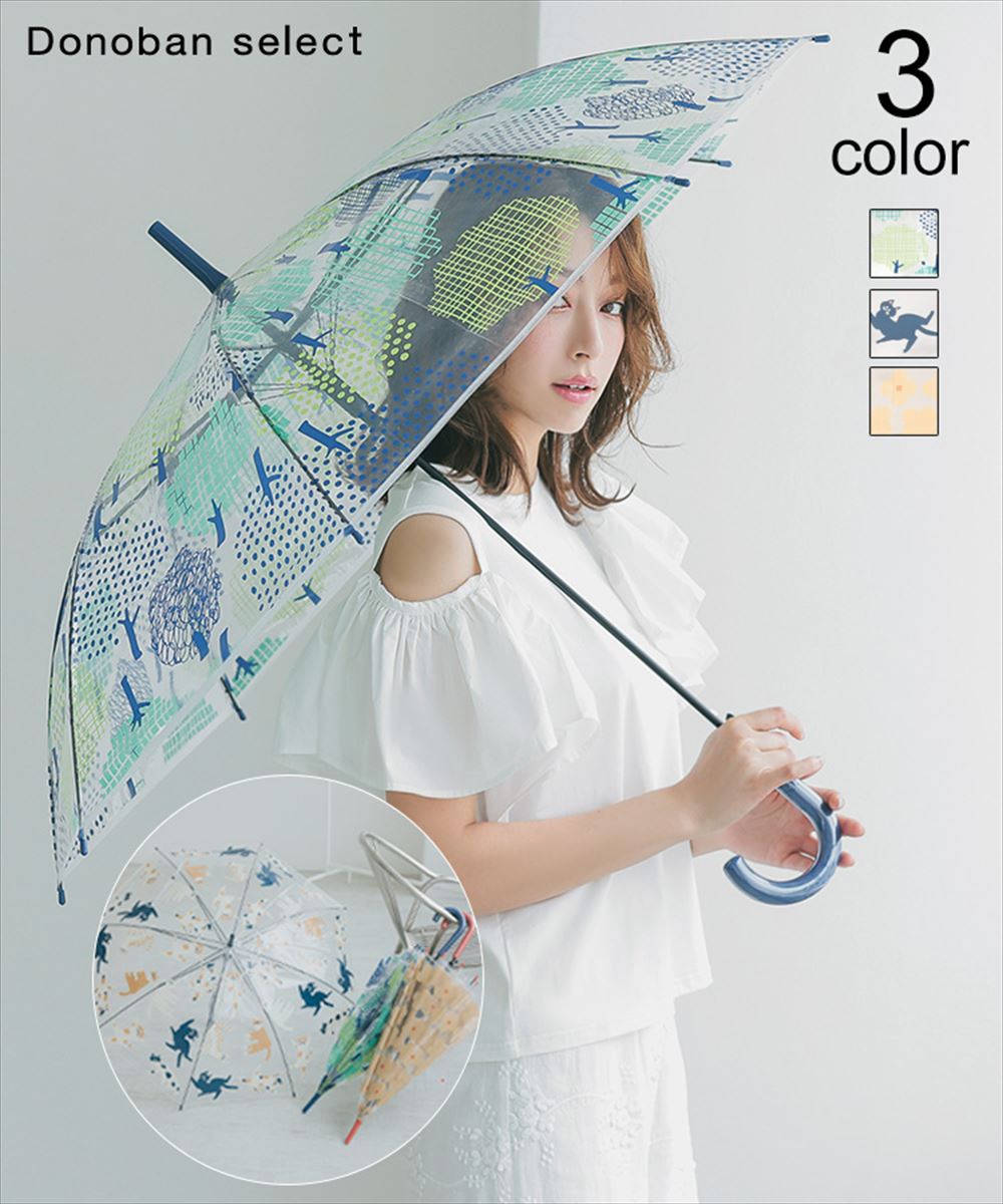 Donoban select】ビニール傘総柄透明 | ドノバン(DONOBAN) | マルイ