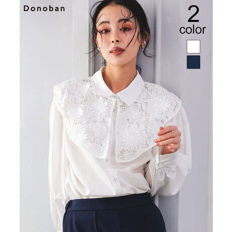 Donoban】2wayフラワーレースブラウス | ドノバン(DONOBAN) | マルイ 