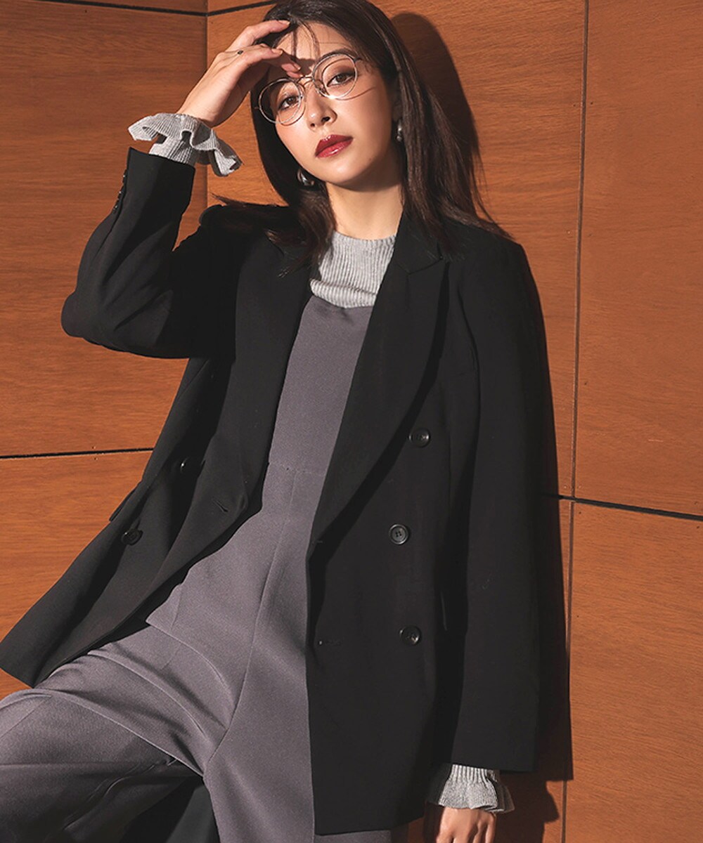 ANDRESD】 peaked lapel jacket ピークドラペルジャケット