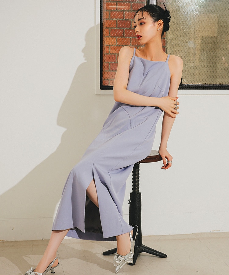 【美品】ANDRESD アンドレスド フロッキードットワンピース ベージュ M ANDRESD】フロッキードットドレス | アンドレスド(ANDRESD