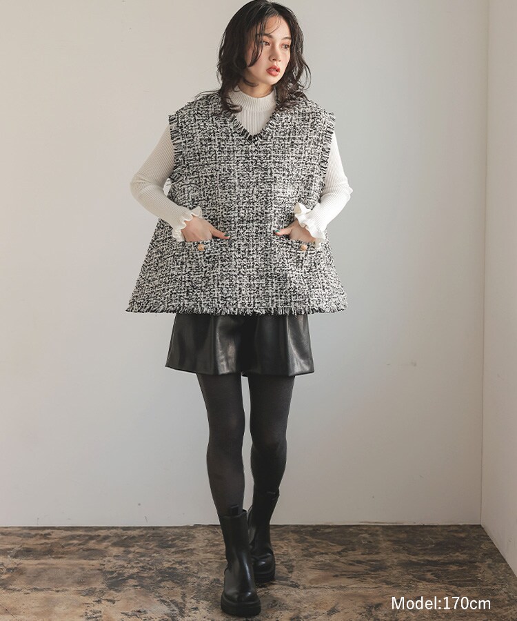 donobanフレアツイードベスト Donoban】フレアツイードベスト | ドノバン(DONOBAN) | マルイウェブ