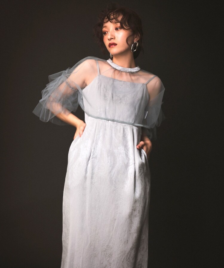 ANDRESD】organdy sleeve dress | アンドレスド(ANDRESD) | マルイ