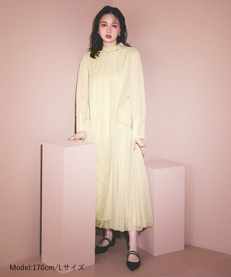 アンドレスド　セットアップ peplum setup dress | ANDRESD