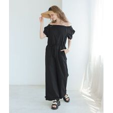 ドノバン(DONOBAN)の【Donoban】撥水フリルオールインワン