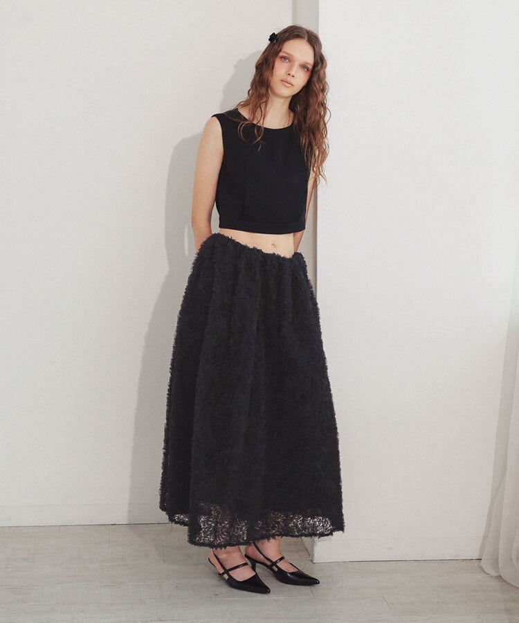 ANDRESD】フロッキードットドレス | アンドレスド(ANDRESD