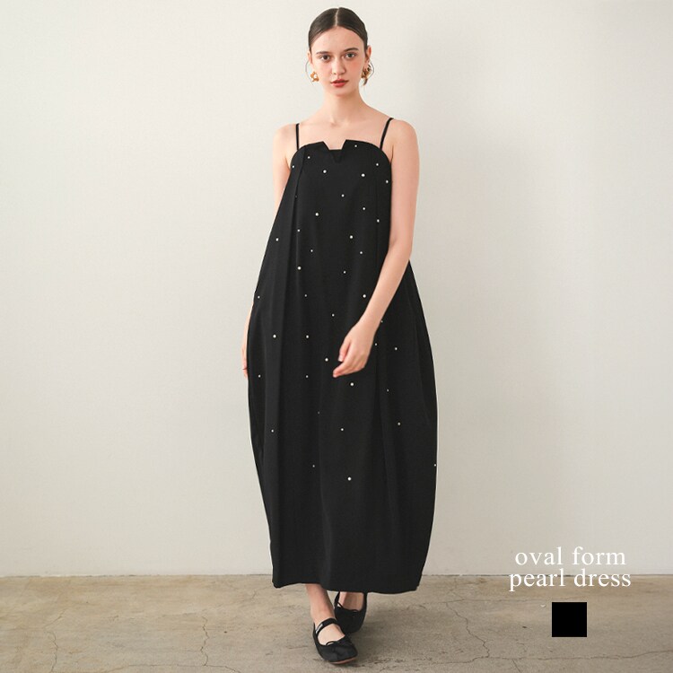 ANDRESD】oval form pearl dress | アンドレスド(ANDRESD) | マルイ