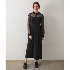 【ANDRESD】cross beads shirt like dress