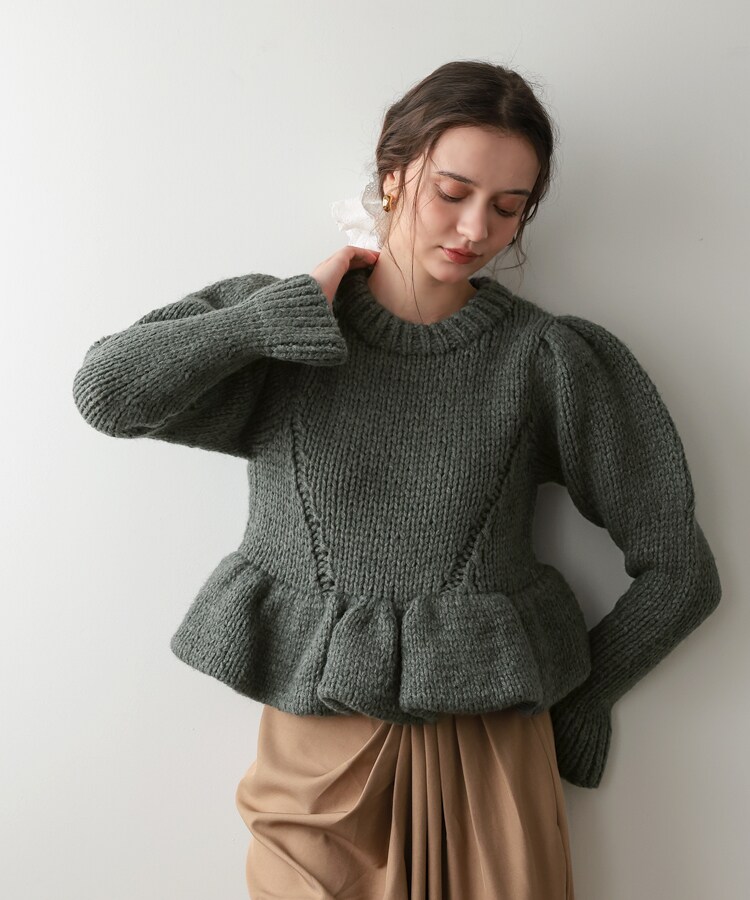 Donoban ハンドメイドパフニット DONOBAN｜ハンドメイドパフニット | Rakuten Fashion(楽天ファッション