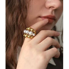 ドノバン(DONOBAN)の【at.】バブルボールリング