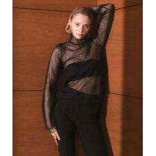 【ANDRESD】tulle layered tops