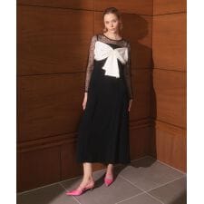 【ANDRESD】big ribbon dress